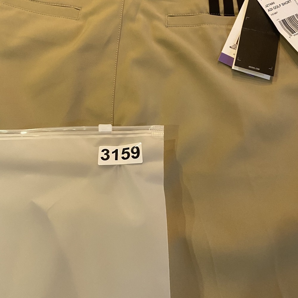Adidas‎ Golf Shorts Performance Men's Chino Beige Inseam 9" New NWT Size 30 - Picture 9 of 9